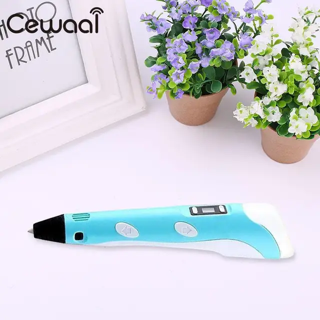 Cheap CEWAAL Second Generation 3D FreePrint Pen ABS and PLA Drucker Drawing Painting ABS Picture