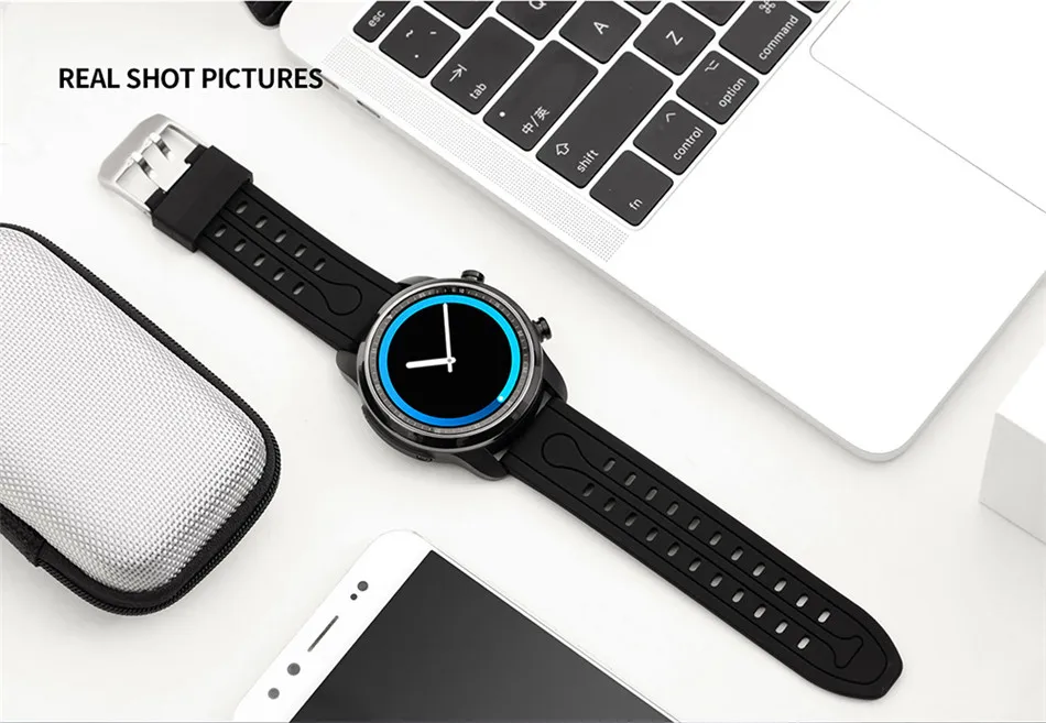 KingWear KC06 4G Smartwatch телефон 1,3 дюймов Android 6,0 MTK 6737 1,2 ГГц 1 ГБ ОЗУ 16 Гб ПЗУ 620 мАч встроенное напоминание о сидячем положении