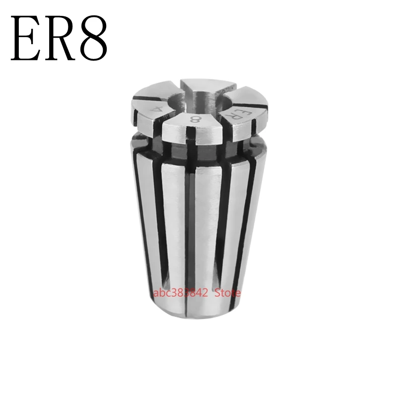 

Precision 0.008mm elastic chuck barrel clamp verbose engraving machine motor spindle CNC machine tool barrel clamp ER8 chuck ER8