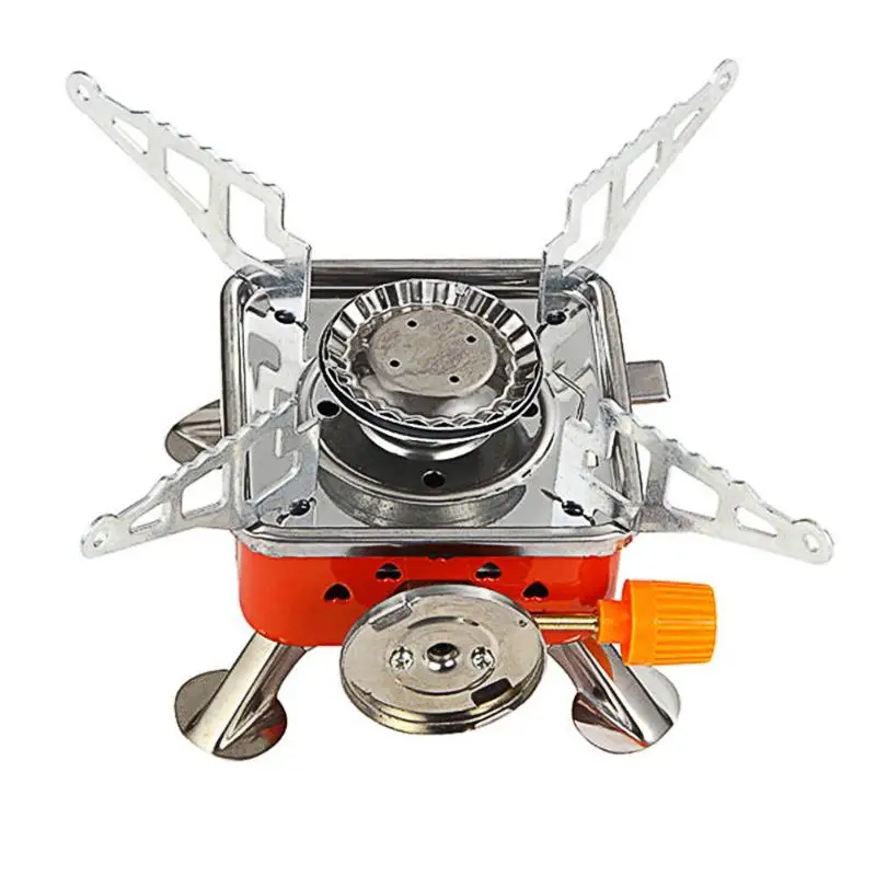 

Outdoor Portable Multifunction Folding square Stove Cooker Gas High Power Stove for Camping Picnic Hiking Travel Cooking