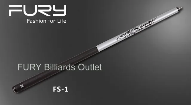Best price at $161 Cheap 1/2 Billiard Cues/FURY Pool billiards /Sport series/ FS-1/11.75mm/12.75mm tip (optional)