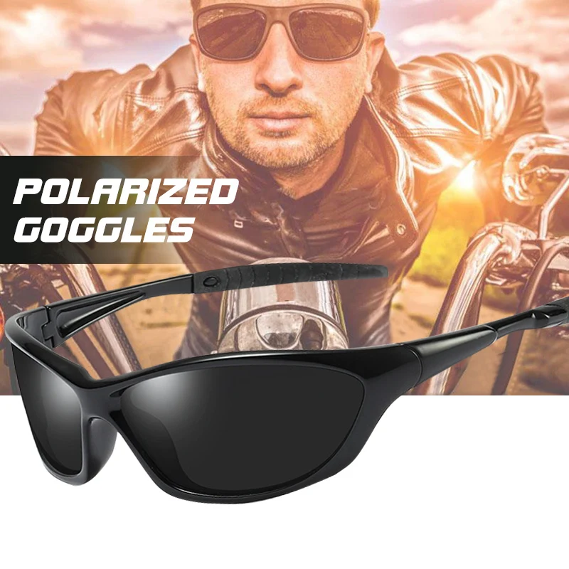 Высококачественные ветрозащитные солнцезащитные очки для вождения, мужские Поляризованные спортивные тактические уличные очки oculos de sol masculino zonnebril heren