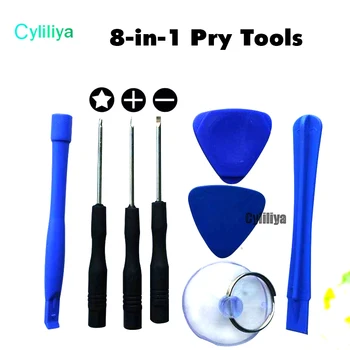 

Cellphone Reparing tools 8 in 1 Repair Pry Kit Opening Tools Pentalobe Torx Slotted screwdriver For iPhone 4 4S 5 5s 6 1000pcs
