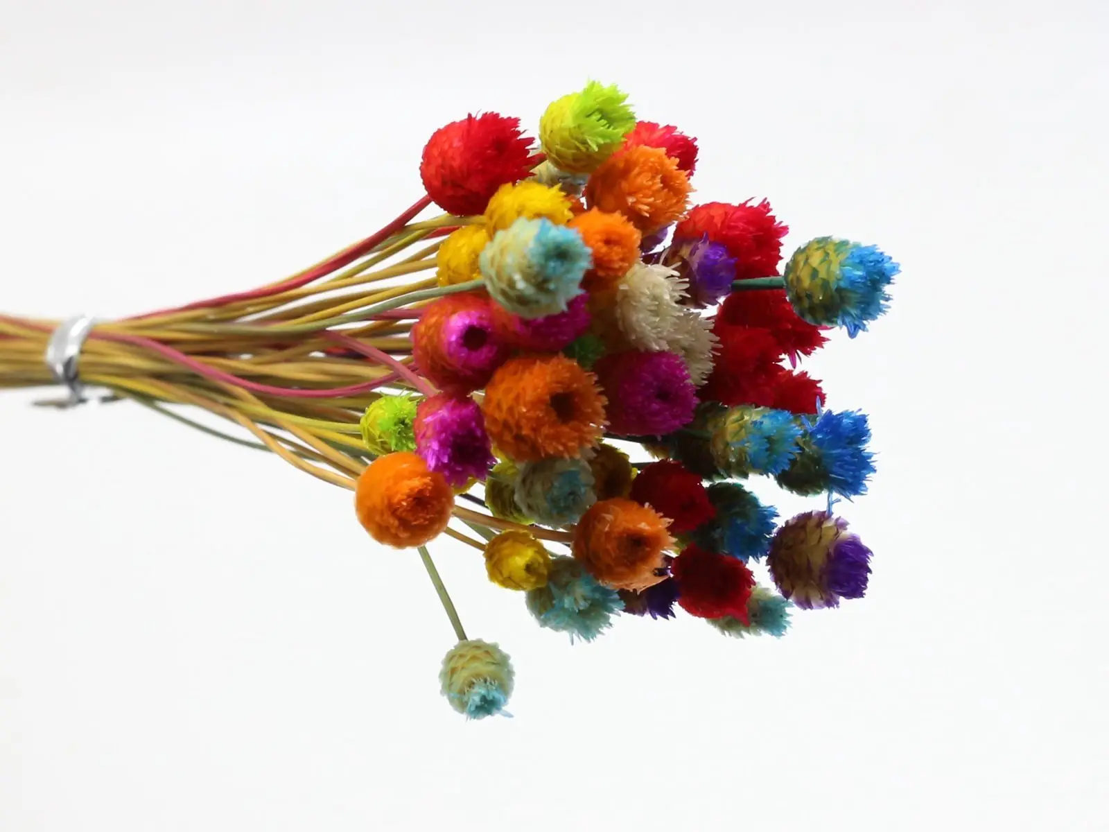 

Mini Natural Dry Happy Flower Small Dyed for Miniature Craft DIY 50Pcs A Bunch
