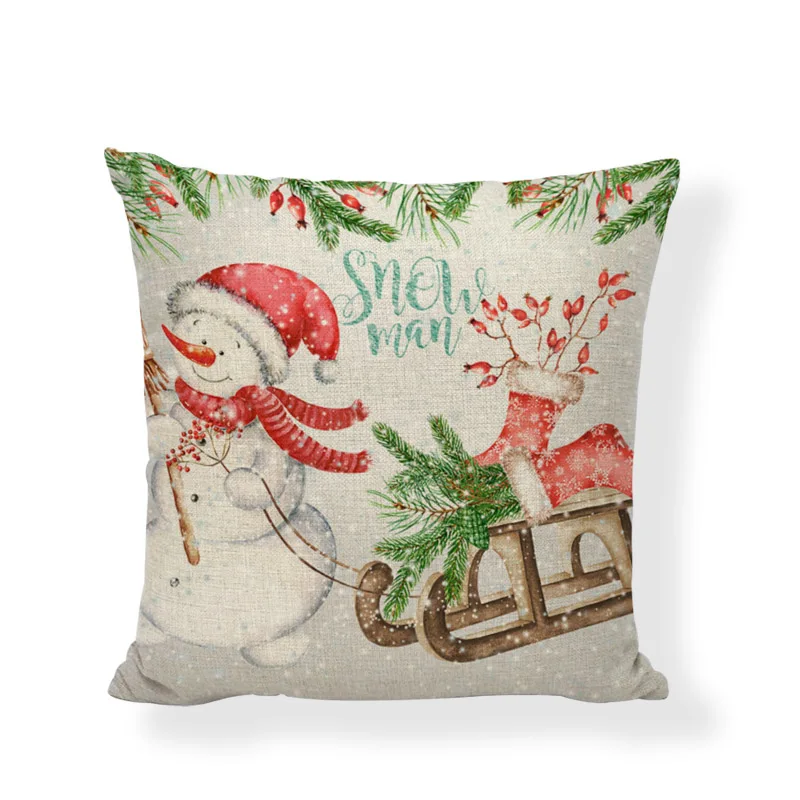 Дизайн, Рождественская наволочка для подушки с изображением грузовика, подарки на год, наволочка для подушки с изображением веселой собаки для дома, дивана, офиса, декоративный чехол для подушки