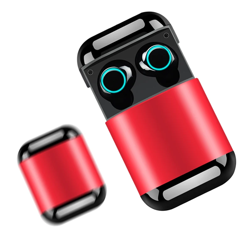 TWS Bluetooth Eerphones наушники беспроводные наушники стерео гарнитура с микрофоном и зарядной коробкой