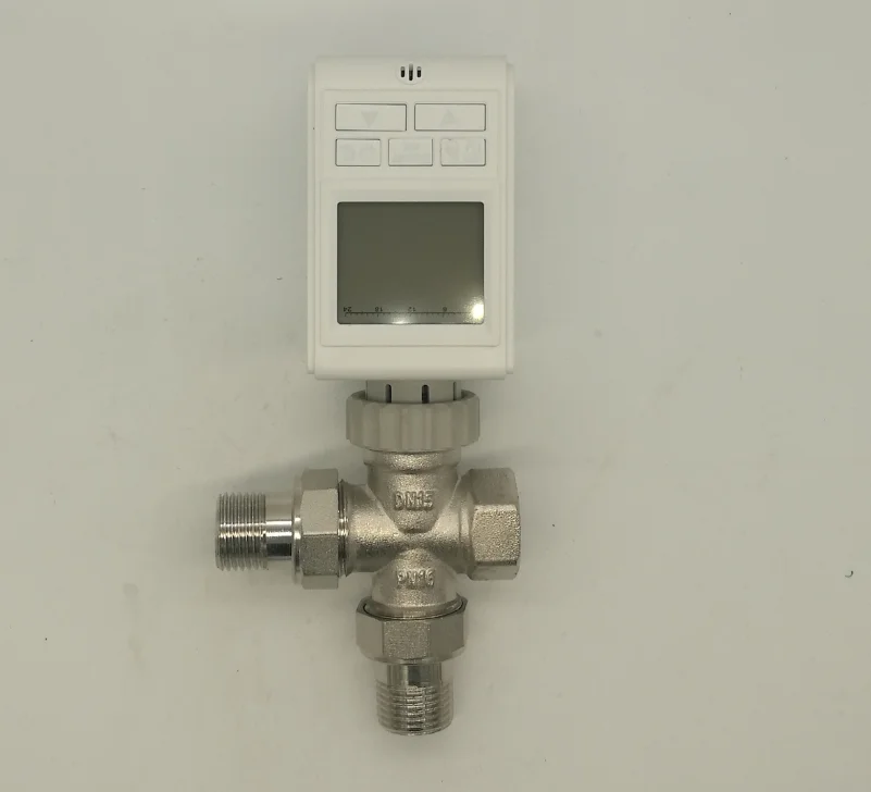 Buy LCD Radiator actuator valves Temperature