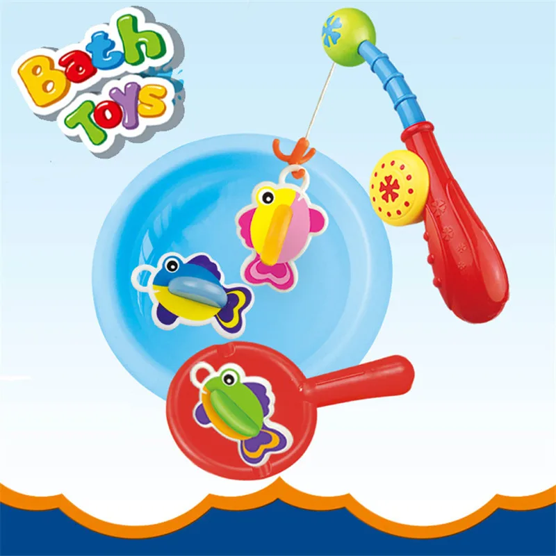 Новая качественная безопасная детская Ванна игрушка Веселая рыбка игра интеллектуальные игрушки для детей мальчик/девочка подарки