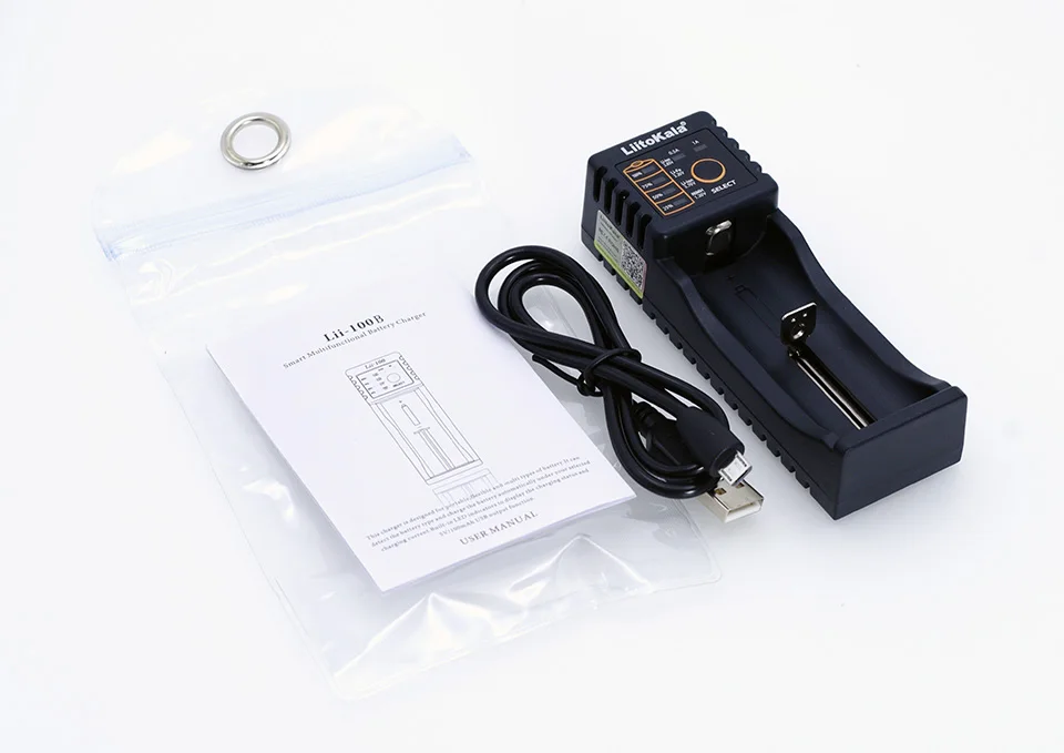 Умное устройство для зарядки никель-металлогидридных аккумуляторов от компании Liitokala: Lii-100 Lii-402 Lii-PD4 100B 1,2 v 3,7 v 3,2 v 18650 18350 26650 18350 литий-никель-металл-гидридного-электронная сигарета аккумулятор зарядное устройство
