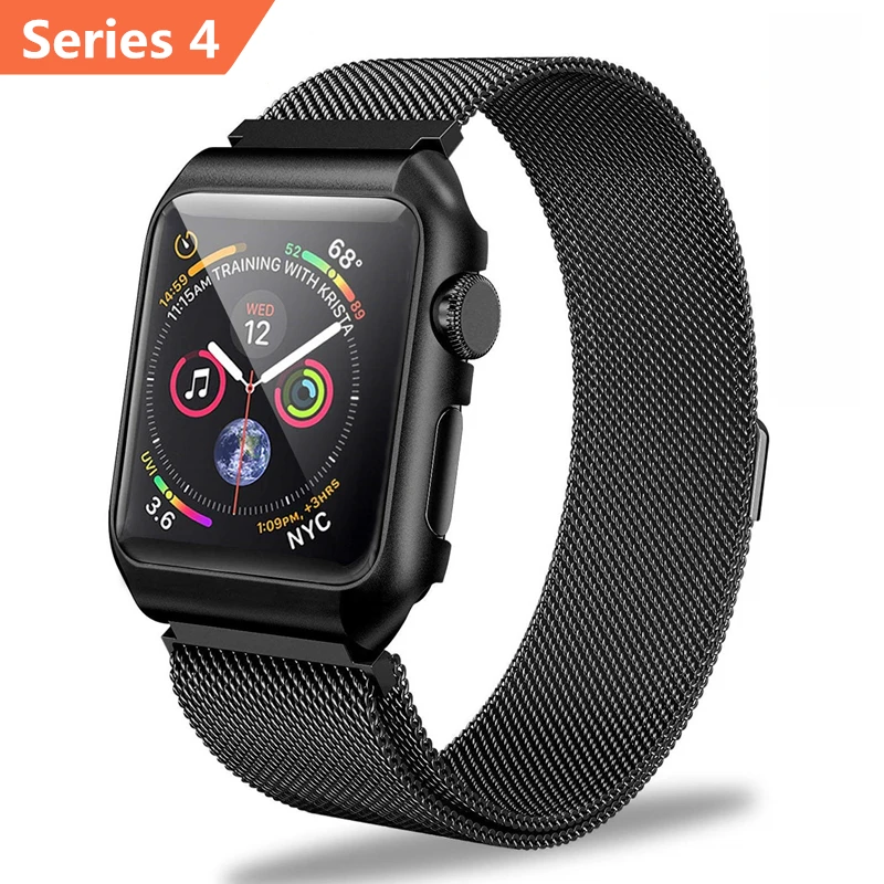 apple watch series 4 with milanese loop
