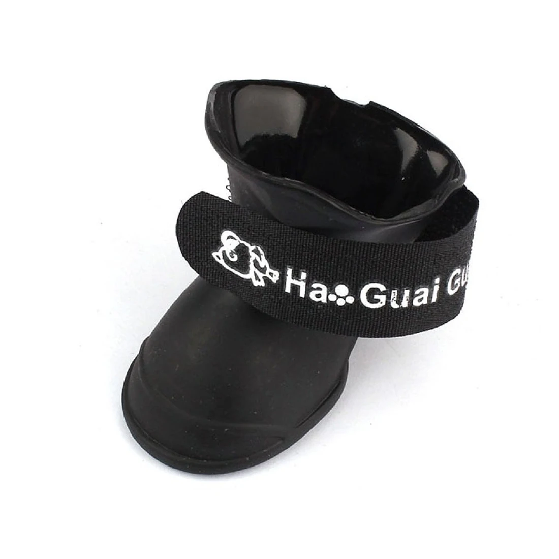 

4 pieces Dog Rain Boots Waterproof Shoes Accessories Pet Dog Medium Size (Black, M)