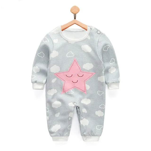 spring - Autumn cotton baby clothing Long Sleeved baby boy clothes cartoon printing baby girls clothes baby romper Infantil beb spring - Autumn cotton baby clothing Long Sleeved baby boy clothes cartoon printing baby girls clothes baby romper Infantil beb
