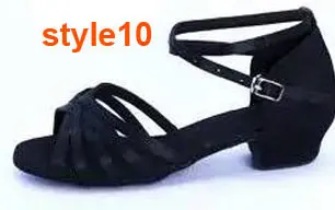 Cdso/танцевальная обувь; коллекция 188 года; много стильных детских латинских/современных/детских танцевальных туфель; обувь для девочек; бальные туфли для сальсы - Цвет: style10