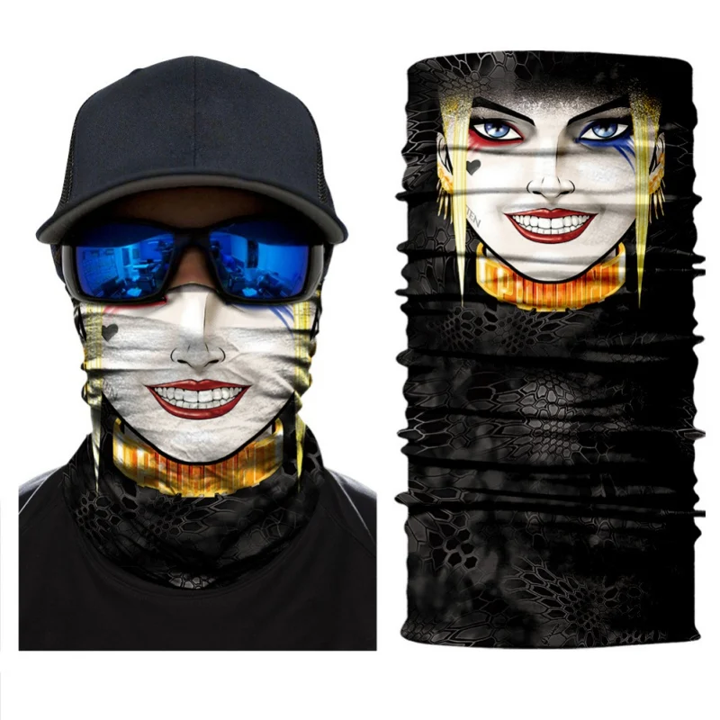 cheap Bike Bicycle Riding Hat Head Scarf Cycling Full Face Mask 3D Cycling Face Masks Wicking Headwear Sports