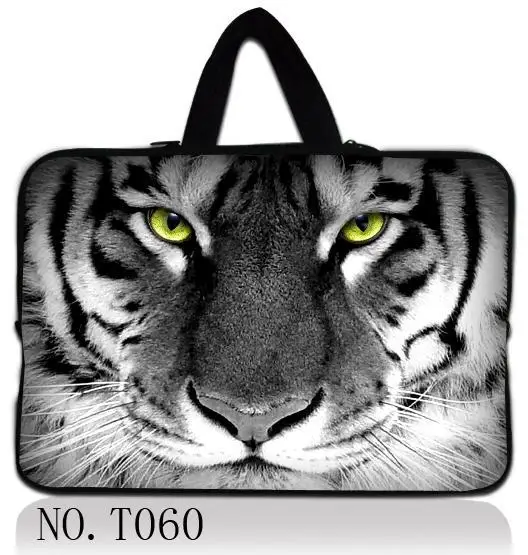 Tiger Design font b Laptop b font Sleeve Bag Hide Handle Computer font b Accessories b