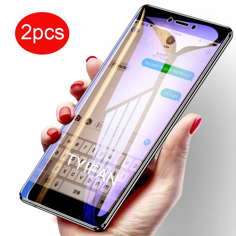 

2pcs Tempered Glass Redmi Note 5 A Pro Plus 5a Prime Protective Glas Screen Protector Tremp Phone for Xiaomi Ksiomi A5 Safety 9h