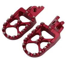 For Honda CRF150R CR125R CR250R CRF450R CRF450RX CRF450X CRF250X CRF250 RALLY Billet WIDE Foot Pegs Motorcycle Foot Rests CNC For Honda CRF150R CR125R CR250R CRF450R CRF450RX CRF450X CRF250X CRF250 RALLY Billet WIDE Foot Pegs Motorcycle Foot Rests CNC