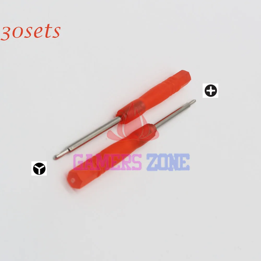 

30sets Cross + Tri-wing Triangle Screwdriver for NDS DS Lite NDSL Wii GBA SP Repair Tool