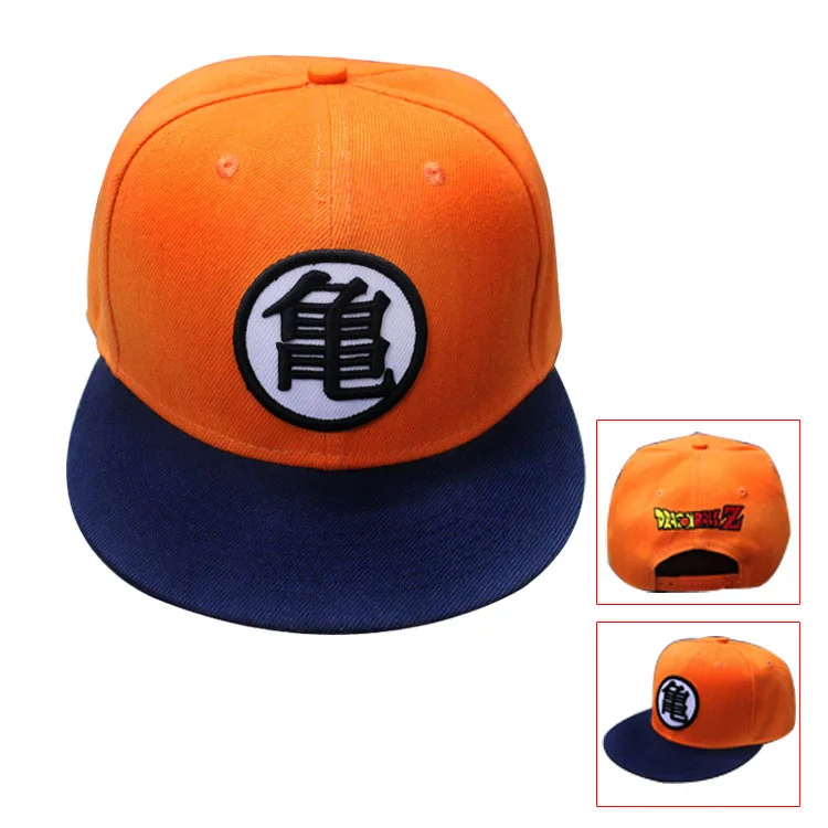 TUNICA новые высококачественные Dragon ball Z шляпа Гоку Snapback плоская хип-хоп кепка Повседневная бейсбольная кепка для мужчин wo Мужская snapback Кепка