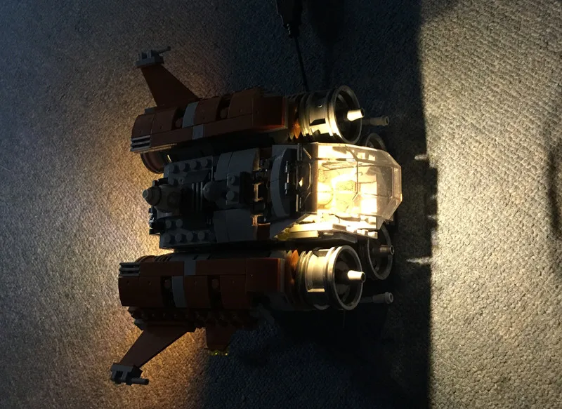 Комплект светильник (светильник) на 75178 и 05111 гг. Jakku Quadjumper (конструктор блока в