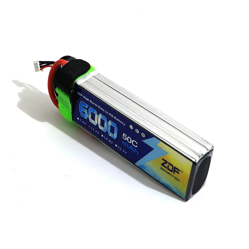ZDF 11 1 В 6000 мАч 50C 100C 3S RC Lipo батарея для квадрокоптера вертолета Traxxas автомобиля
