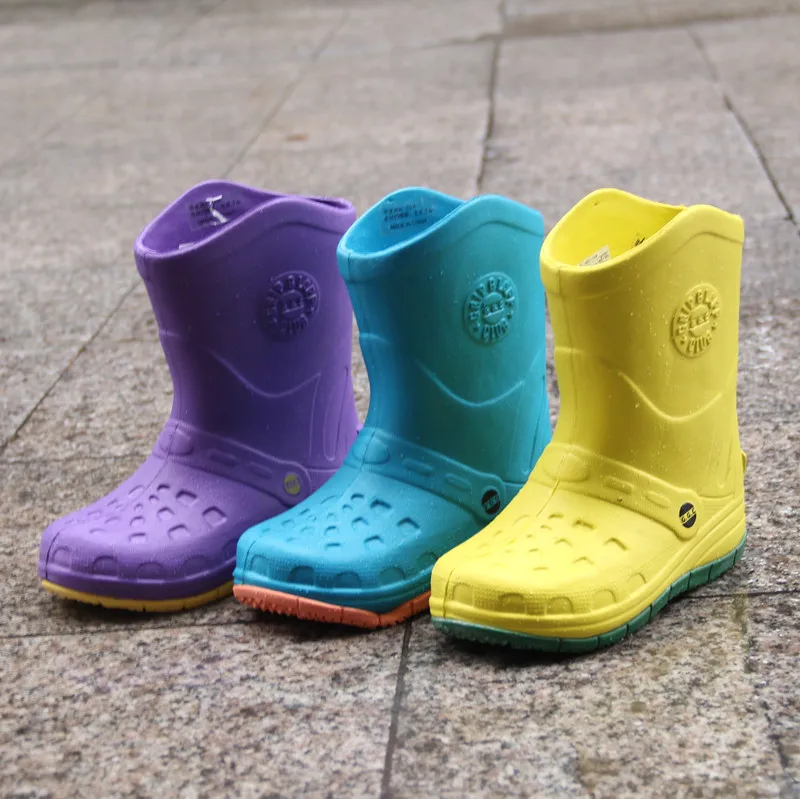 Korean Kids Rain Boots Children Baby Water Cartoon Shoes ...