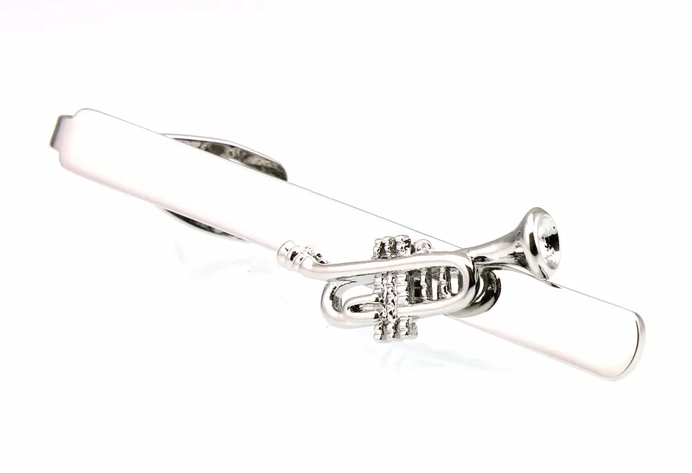 Мужской серебристый зажим для галстука Sunnylink 62 мм M3708|tie clip|silver tie clipmens clips |