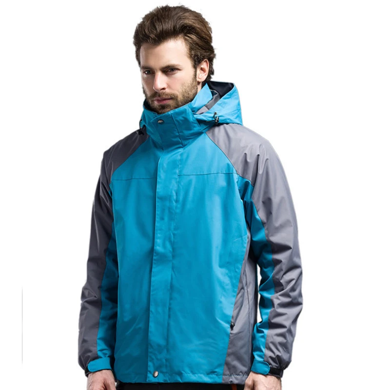 Men Women Outdoor Camping Jackets Waterproof Windproof Hiking Jacket