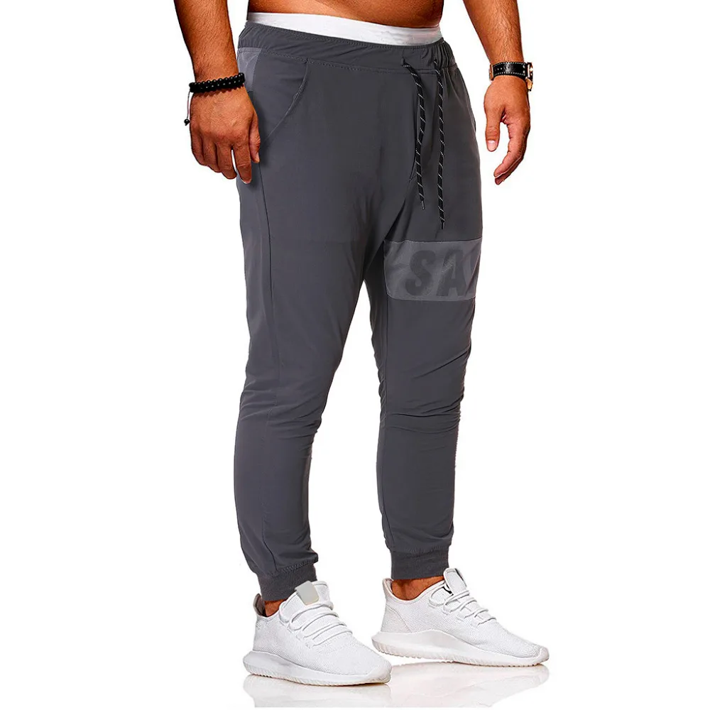 2019 Summer fashion harem pants men trousers outdoor fitness running jogging pants men Non-slip quick-drying sport pants 40J6 (8)