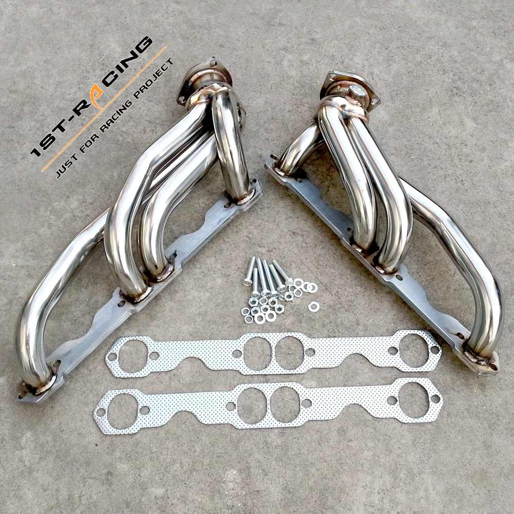 Выпускной коллектор из нержавеющей стали для двигателей 88 97 Chevy Truck & SUV Headers 5.0L