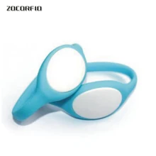 5 шт. без логотипа 13,56 МГц силиконовый материал 1Кб ISO 14443A NFC RFID Браслет для контроля доступа