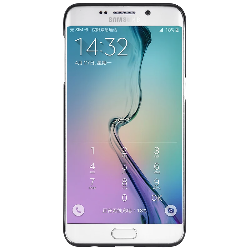 Чехол NILLKIN для samsung galaxy s6 edge plus суперматовый пластиковый жесткий чехол задняя