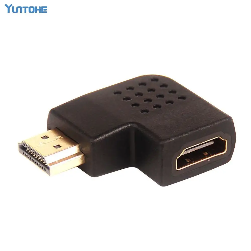 

20161080P Right/Left Angle 90 Degree Male To Female HDMI HDTV Adapter Converter Connector