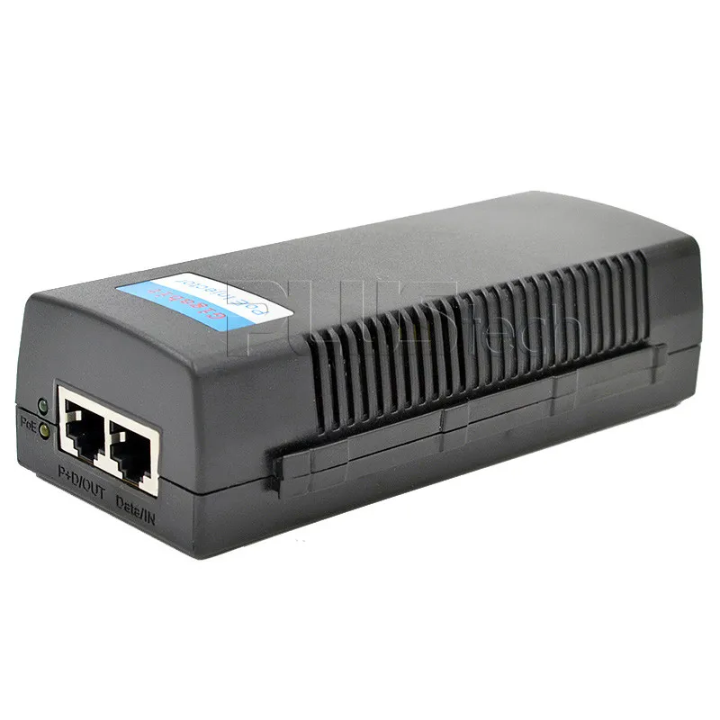 Адаптер питания PoE 48V0.8A Gigabit Power over Ethernet инжектор пассивный источник для устройств