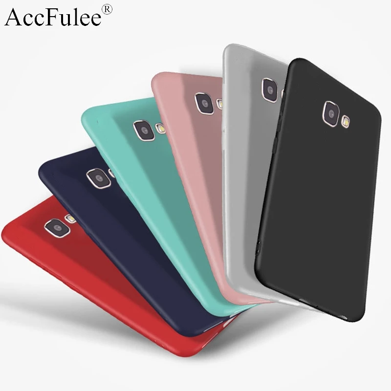

Color Matte Candy TPU Case For Samsung Galaxy J7 Prime G610F On6 2016 5.5" Ultra thin Transparant Soft Cover Phone Bags