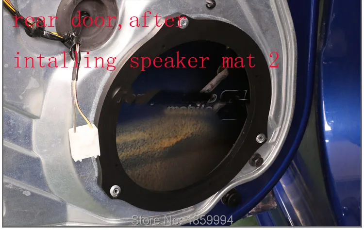 Car Front Rear Door Stereo Bass Speaker Horn Wire Mat Adapter Ring for FORD Kuga mondeo Ecosport edge fiesta s-max focus mk3 stereo speaker tweeter audio speaker adapter