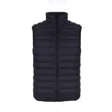 Новое поступление, брендовая мужская куртка без рукавов, зимний ультралегкий жилет на белом утином пуху, мужской тонкий жилет, мужской ветрозащитный Теплый жилет