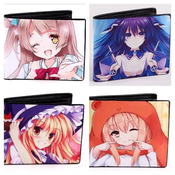 

Comic Anime Miku / Himouto/Touhou Project /Yatogami Tohka / Lovelive Kotori Minami wallet PU Short Wallet Cartoon Gift
