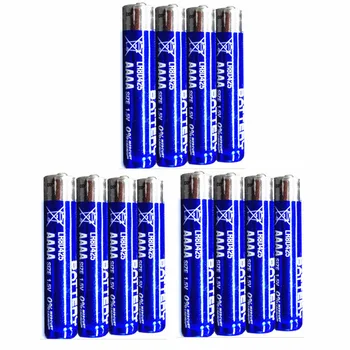 

12pcs/lot 1.5V LR8D425 AAAA primary battery alkaline battery dry battery Bluetooth headset, laser pen battery Free shipping