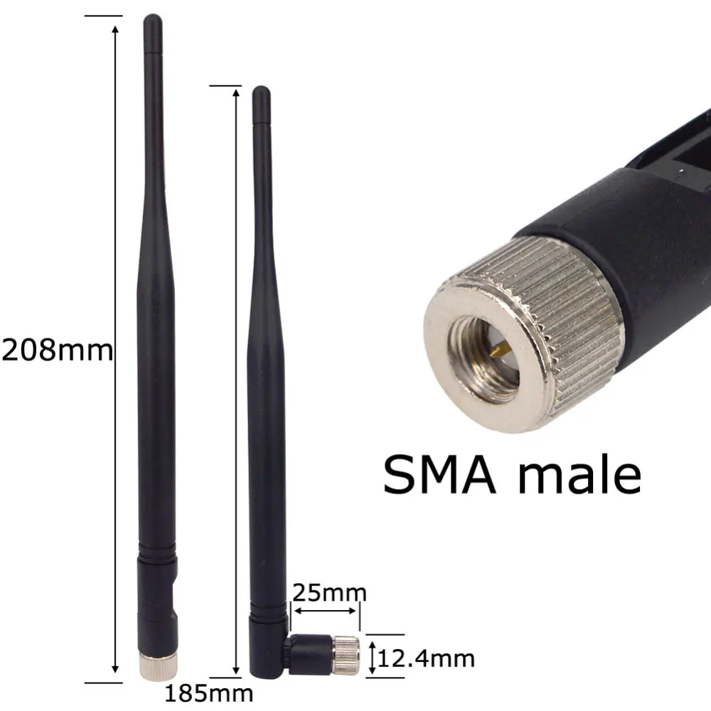 1,2 GHz 5dbi Центральная Антенна для приемника камеры SMA штепсельный разъем