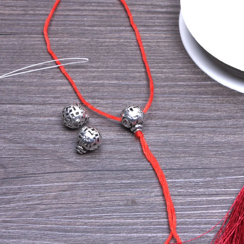 metal mala beads