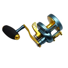 Fishing Jigging Reel  Saltwater Boat Slow Jigging Reel 5.0:1 CNC Aluminium Full Metal Trolling Reel 9+2BB TB600BG