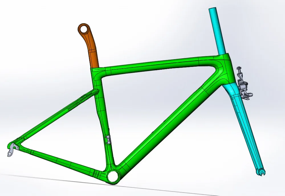 Dc019 ceccotti карбоновая рама для шоссейного велосипеда Toray PF30/BB30/BSA рама+ вилка+ подседельный штырь+ зажим+ гарнитура