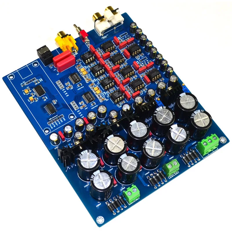 Двойной чип PCM1794+ AK4113 DAC декодер 24 бит 192K поддержка волоконно-коаксиальная декодирующая плата для усилителей мощности