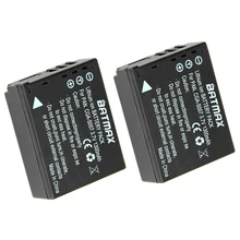 2PCS CGA-S007E CGA S007E S007 S007A BCD10 Camera Battery for Panasonic DMC TZ1 TZ2 TZ3 TZ4 TZ5 TZ50 TZ15 Batteries