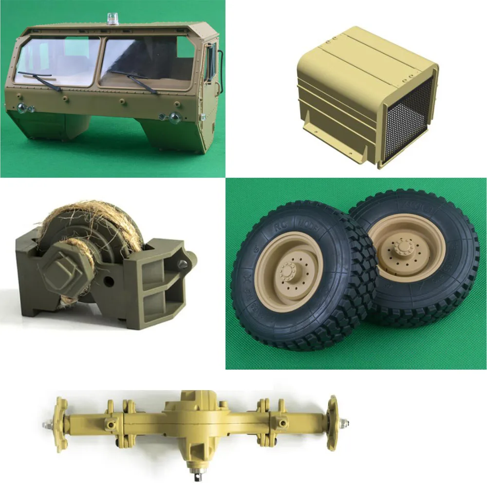 HG P801 P802 1/12 8X8 RC High imitatlon США военный грузовик запасные части силовая плата ESC