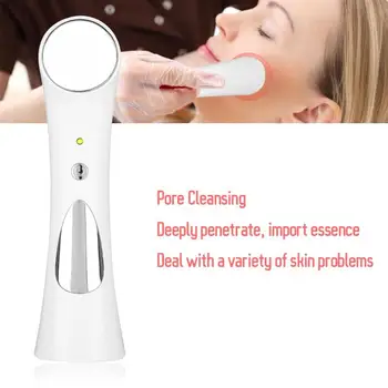 

USB Micro-current Ultrasonic Ion Importing Pores Cleansing Instrument Massager Face Cleaner Wrinkle Removal Skin Lift