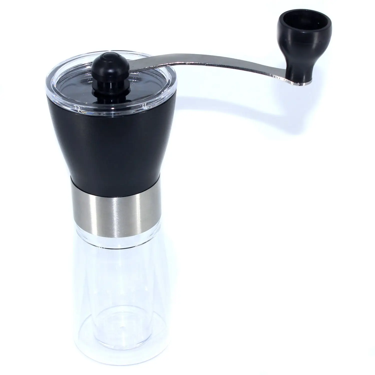 

Practical Boutique Manual Ceramic Coffee Grinder Washable ABS Ceramic core Stainless Steel Home Kitchen Mini Manual Hand Coffe