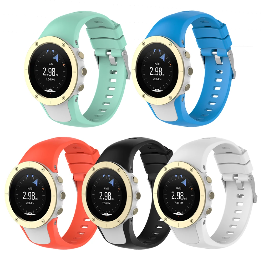 Замена Браслет для часы Suunto траверс Spartan тренер наручные HR Смарт ремешок часов
