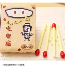 20 шт./партия, милая новинка, простая шариковая ручка, шариковая ручка с голубыми чернилами, Детские канцелярские товары, школьный подарок